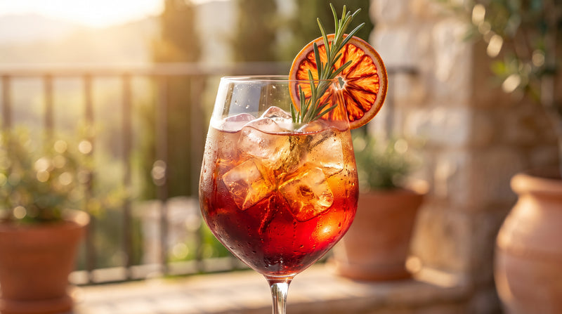 Sparkling Blood Orange Spritz
