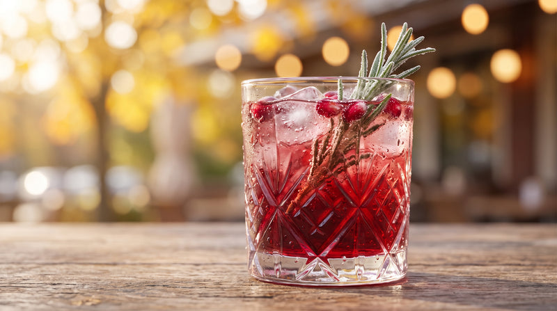 Sparkling Spiced Cranberry Fizz