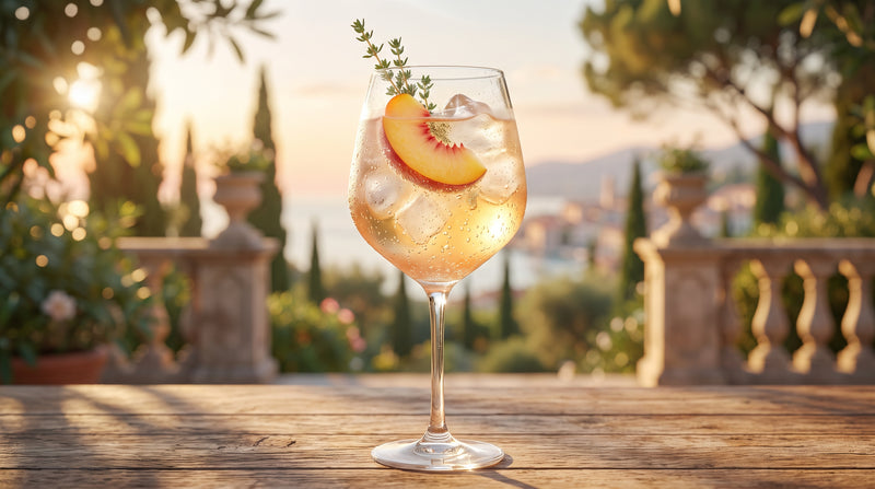 Sparkling White Peach Spritz